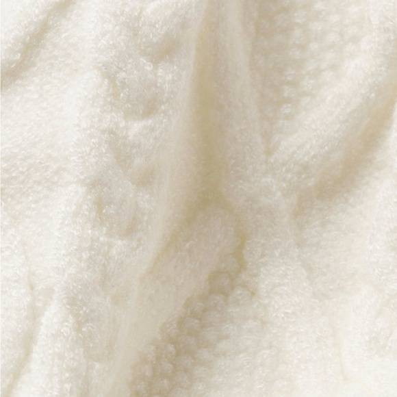 NWT SKIMS Cable Knit Pants Ivory Size Medium - Picture 7 of 9